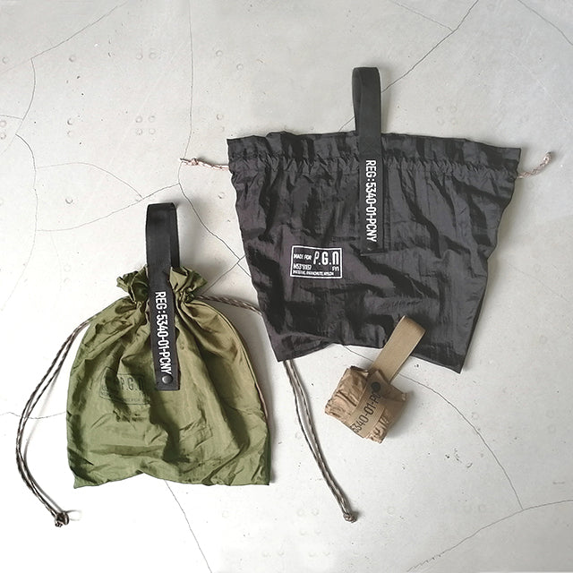 PACKABLE PARACHUTE NYLON BAG / パッカブル パラシュートナイロンバッグ