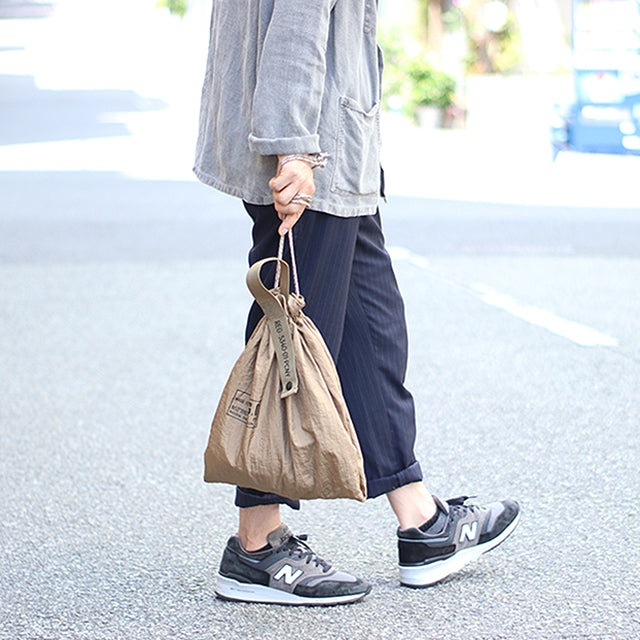 PACKABLE PARACHUTE NYLON BAG / パッカブル パラシュートナイロンバッグ