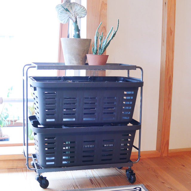 IRON WAGON with HEAVY DUTY BASKET LONG / アイアンワゴン ウィズ ヘビーデューティーバスケット ロング