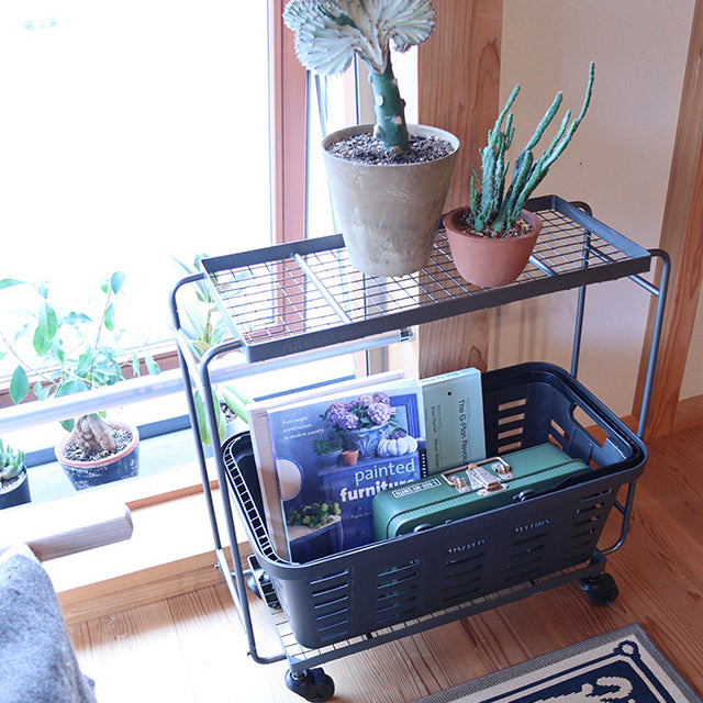 IRON WAGON with HEAVY DUTY BASKET LONG / アイアンワゴン ウィズ ヘビーデューティーバスケット ロング