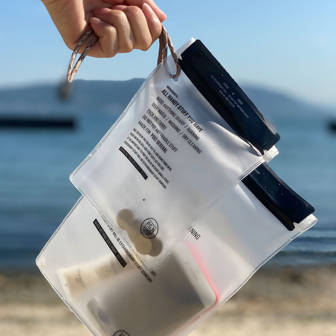 THE WATERPROOF BAG S -PACK3- / ウォータープルーフバッグ エス パックスリー