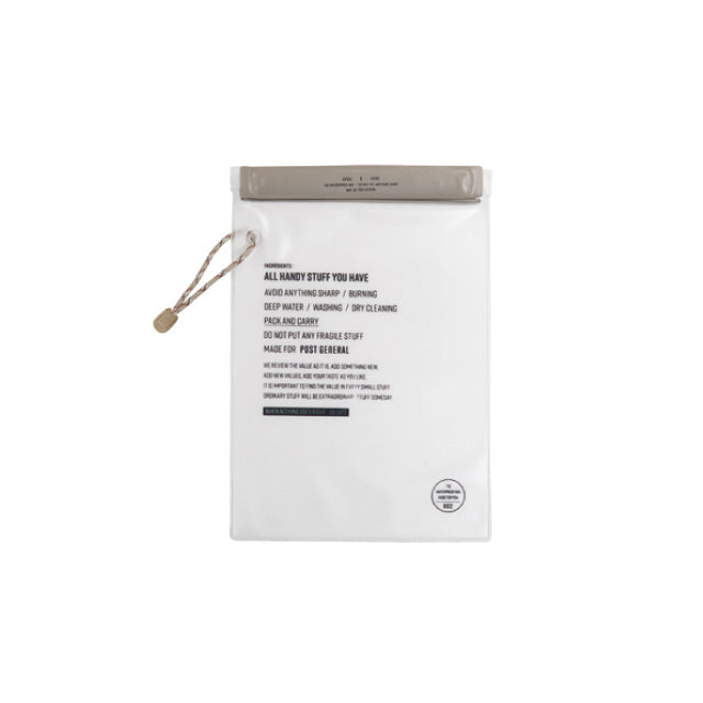 THE WATERPROOF BAG M -PACK2- / ウォータープルーフバッグ エム パックツー