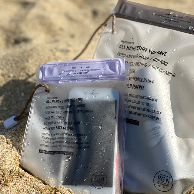 THE WATERPROOF BAG M -PACK2- / ウォータープルーフバッグ エム パックツー