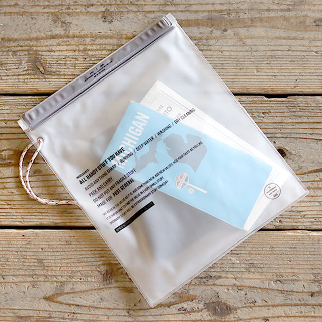 THE WATERPROOF BAG L -PACK2- / ウォータープルーフバッグ エル パックツー