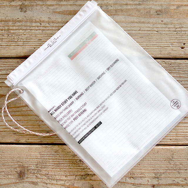 THE WATERPROOF BAG L -PACK2- / ウォータープルーフバッグ エル パックツー