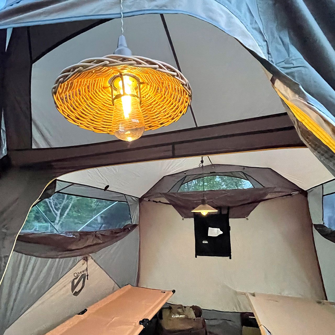 HANG LAMP RATTAN SHADE -BY THE AROROG / ハングランプラタンシェード