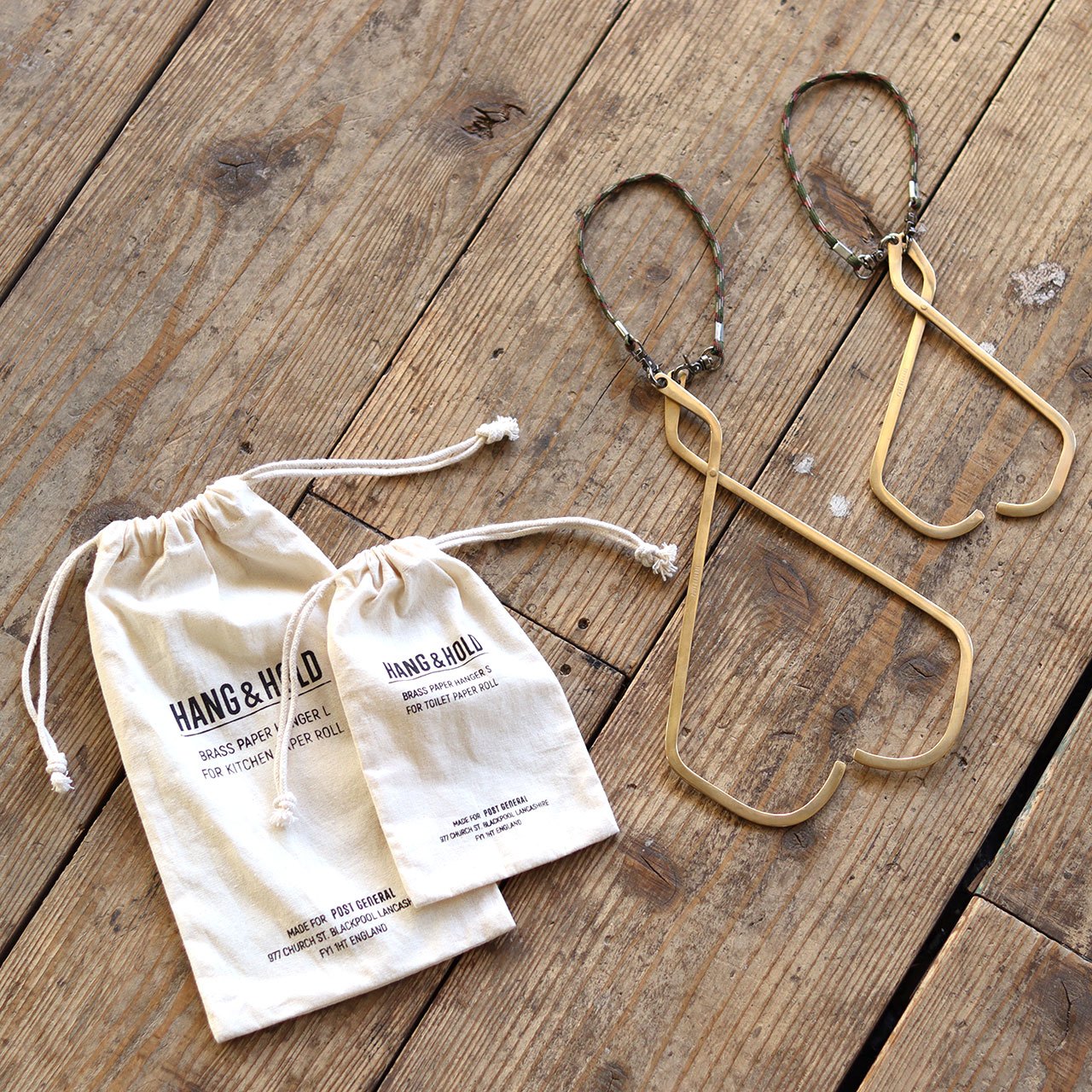 BRASS PAPER HANGER / ブラスペーパーハンガー