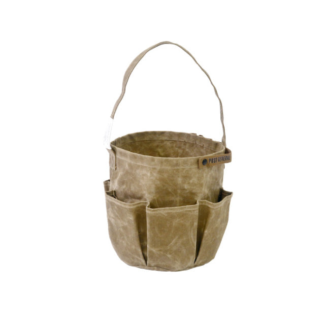 WAXED CANVAS TOOL BAG ROUND / ワックスドキャンバス ツールバッグ ラウンド
