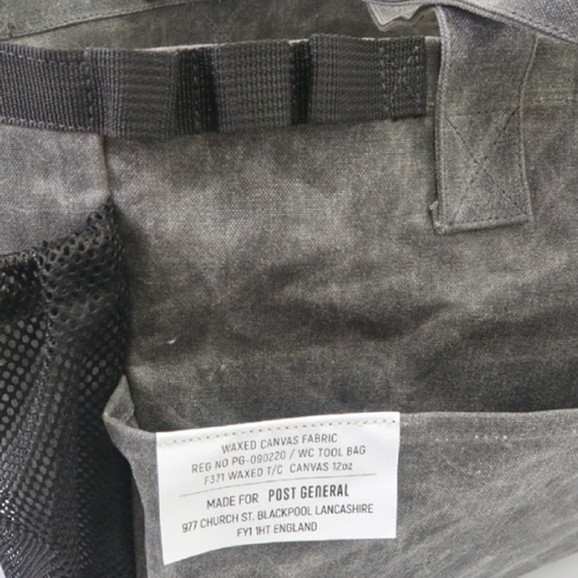 WAXED CANVAS TOOL BAG RECT / ワックスドキャンバス ツールバッグ レクト