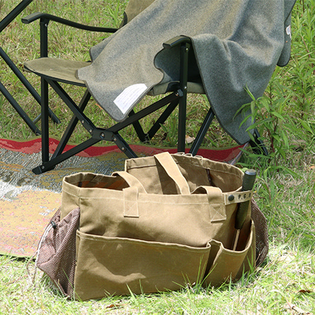 WAXED CANVAS TOOL BAG RECT / ワックスドキャンバス ツールバッグ レクト