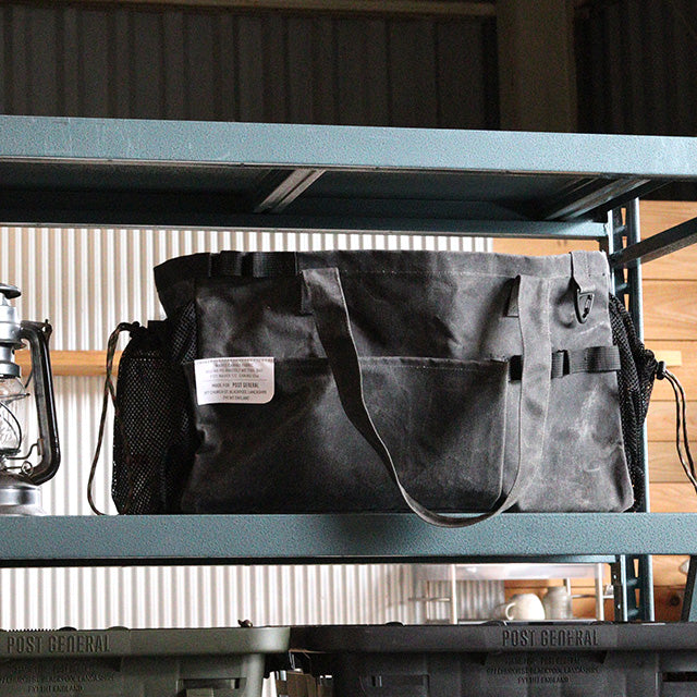 WAXED CANVAS TOOL BAG RECT / ワックスドキャンバス ツールバッグ レクト