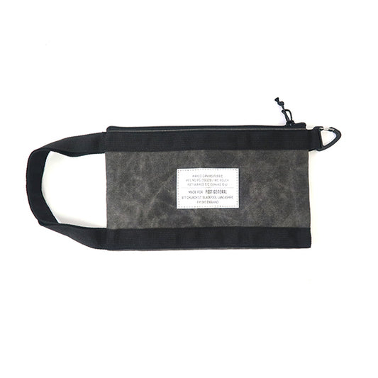 WAXED CANVAS POUCH / ワックスドキャンバス ポーチ