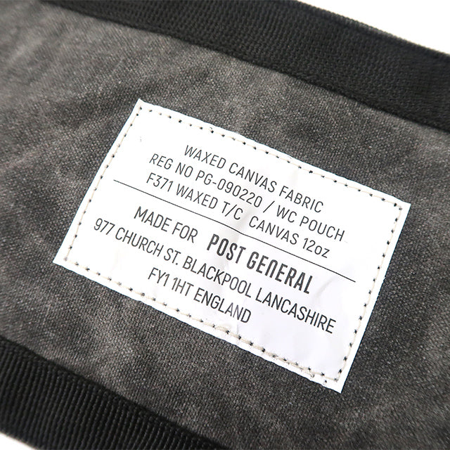 WAXED CANVAS POUCH / ワックスドキャンバス ポーチ