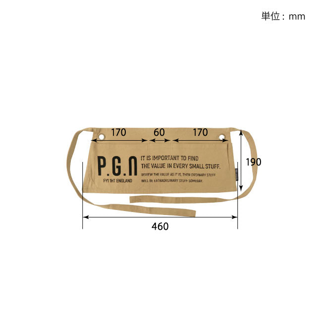 WORK APRON 421 SHORTY / ワークエプロン 421 ショーティー