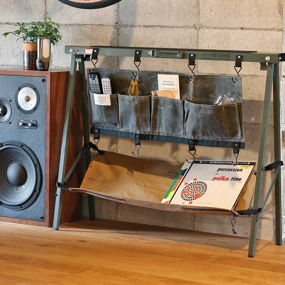 WAXED CANVAS WALL POCKET S / ワックスドキャンバス ウォールポケット S