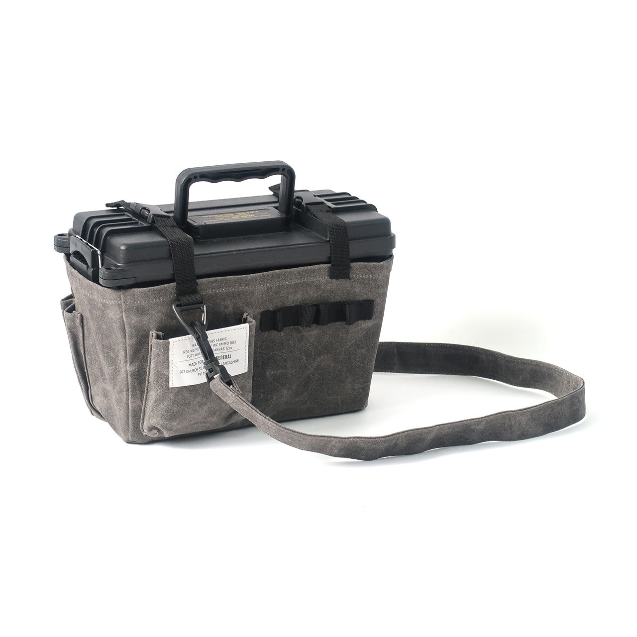 WAXED CANVAS AMMO TOOL BOX / ワックスドキャンバス アンモツールボックス