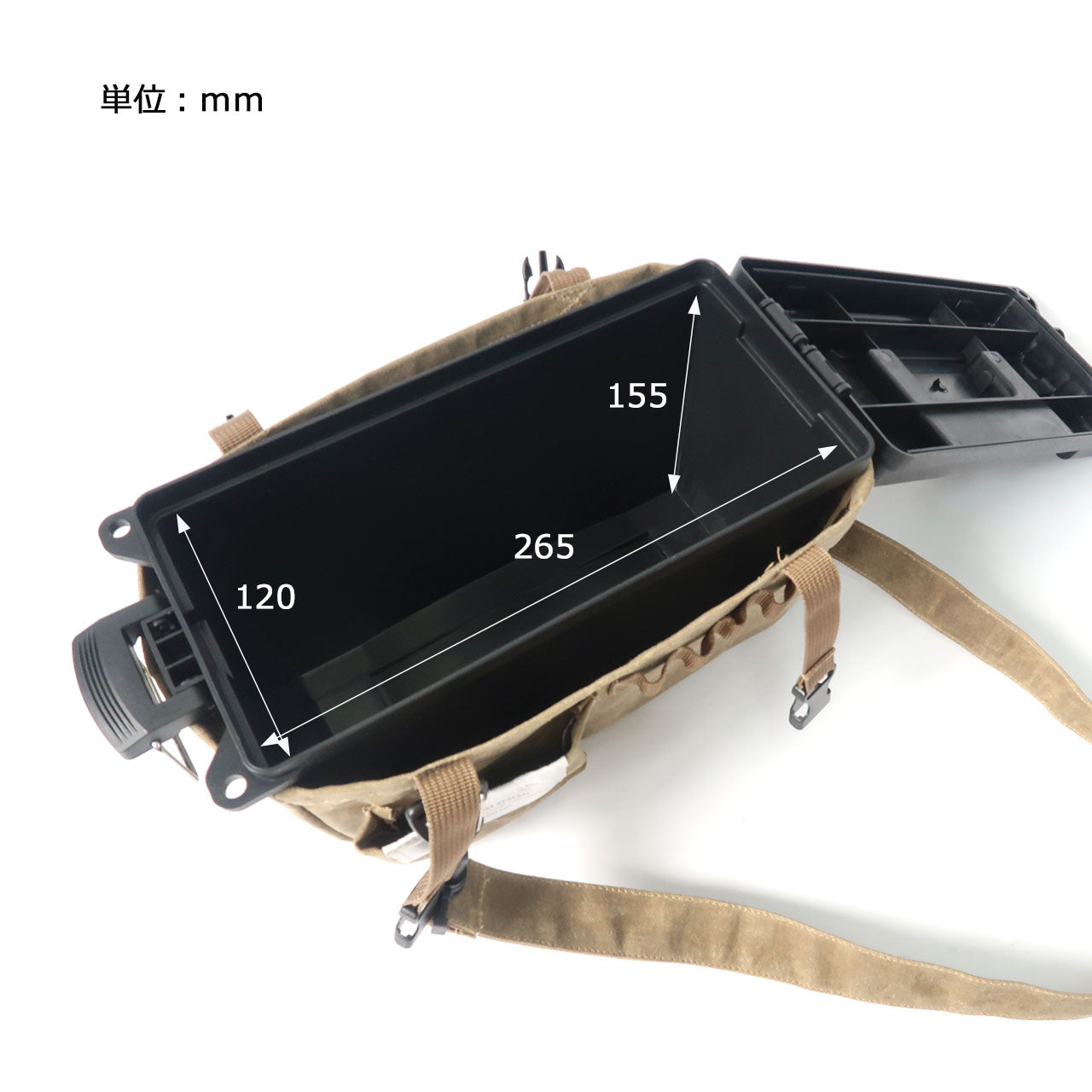 WAXED CANVAS AMMO TOOL BOX / ワックスドキャンバス アンモツールボックス