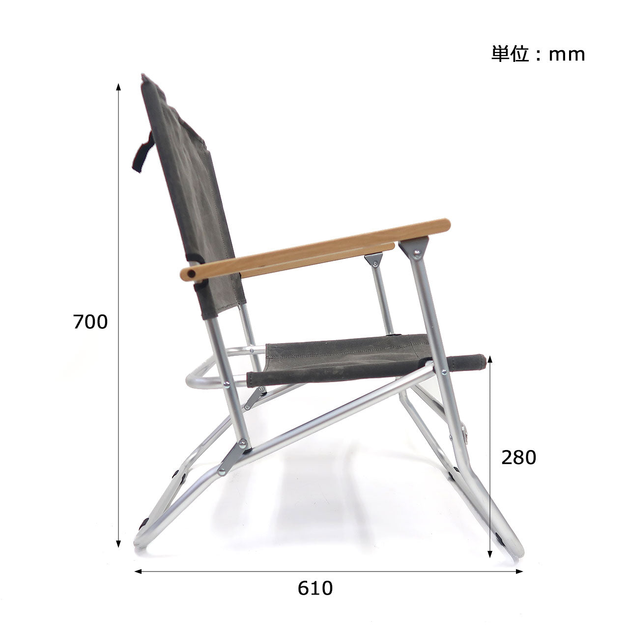 WAXED CANVAS ROVER CHAIR TYPE LOW / ワックスドキャンバス ローバーチェア タイプロー