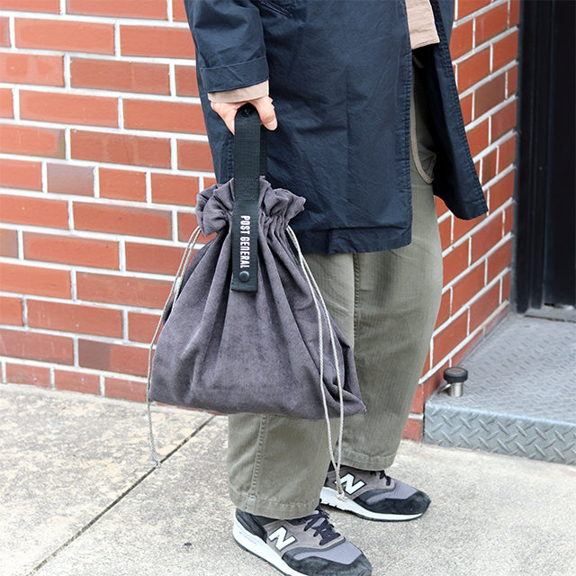 PACKABLE CORDUROY BAG / パッカブル コーデュロイバッグ