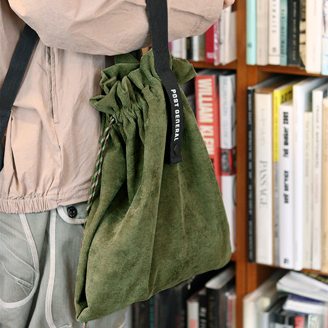 PACKABLE CORDUROY BAG / パッカブル コーデュロイバッグ