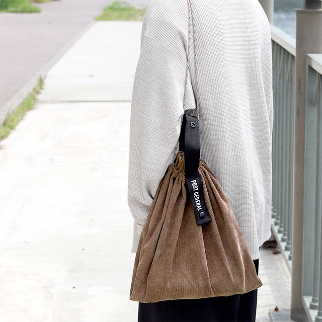 PACKABLE CORDUROY BAG / パッカブル コーデュロイバッグ