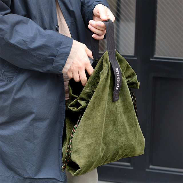 PACKABLE CORDUROY BAG / パッカブル コーデュロイバッグ