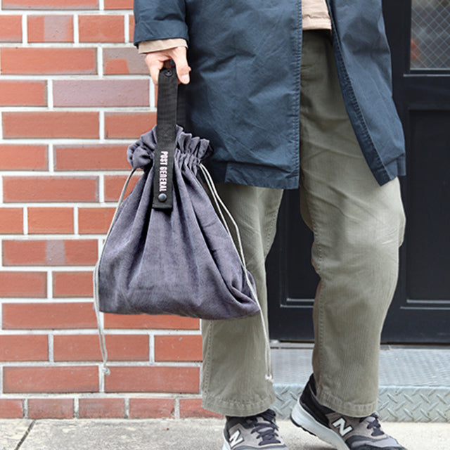 PACKABLE CORDUROY BAG / パッカブル コーデュロイバッグ