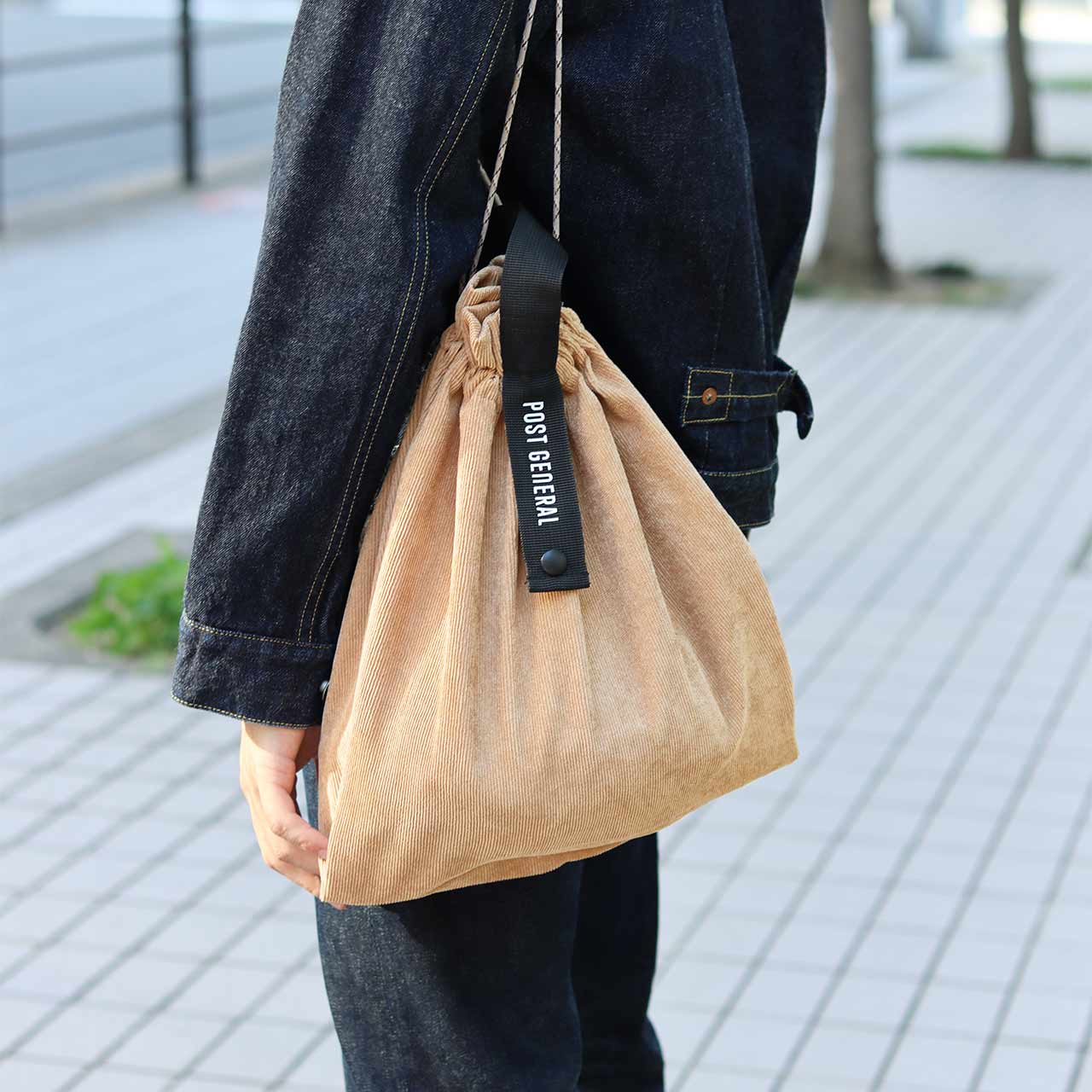 PACKABLE CORDUROY BAG / パッカブル コーデュロイバッグ