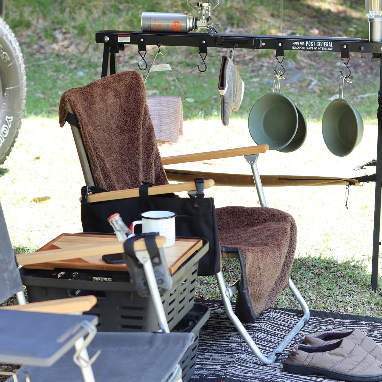 CHAIR COVER BLANKET / チェアカバーブランケット