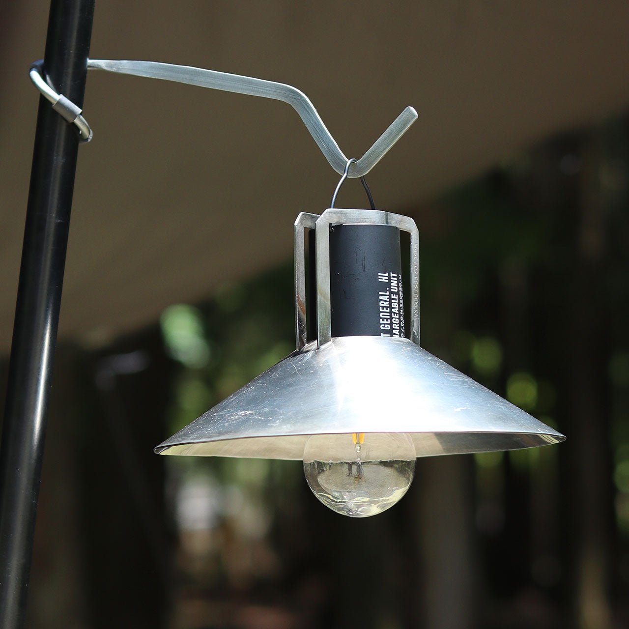 HANG LAMP INDUSTRIAL IRON SHADE / ハングランプ インダストリアルアイアンシェード