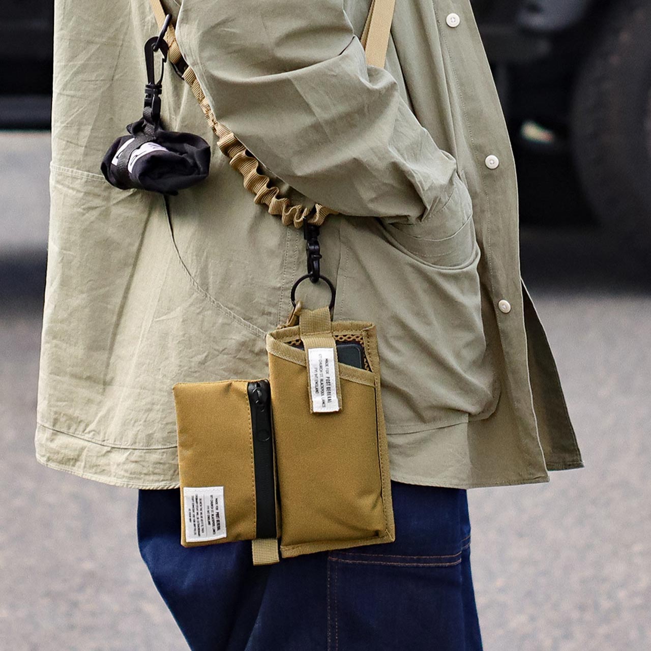 SLING PHONE&COIN POUCH / スリングフォン&コインポーチ