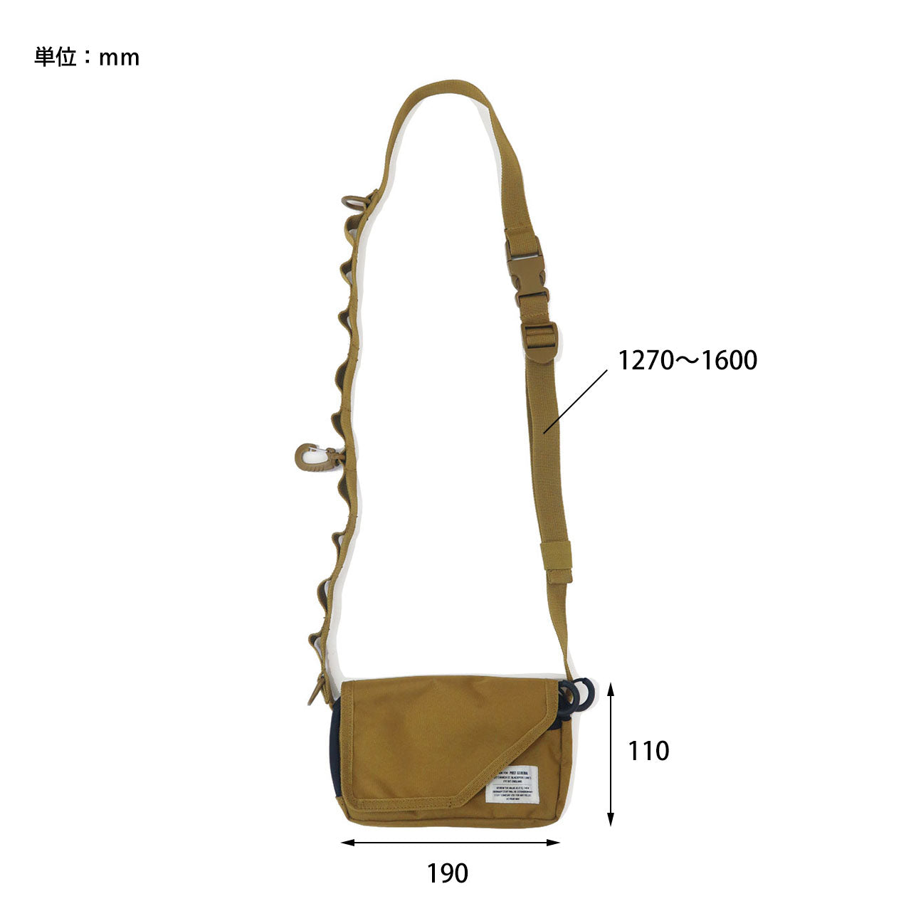 SLING WALLET POUCH / スリングウォレットポーチ