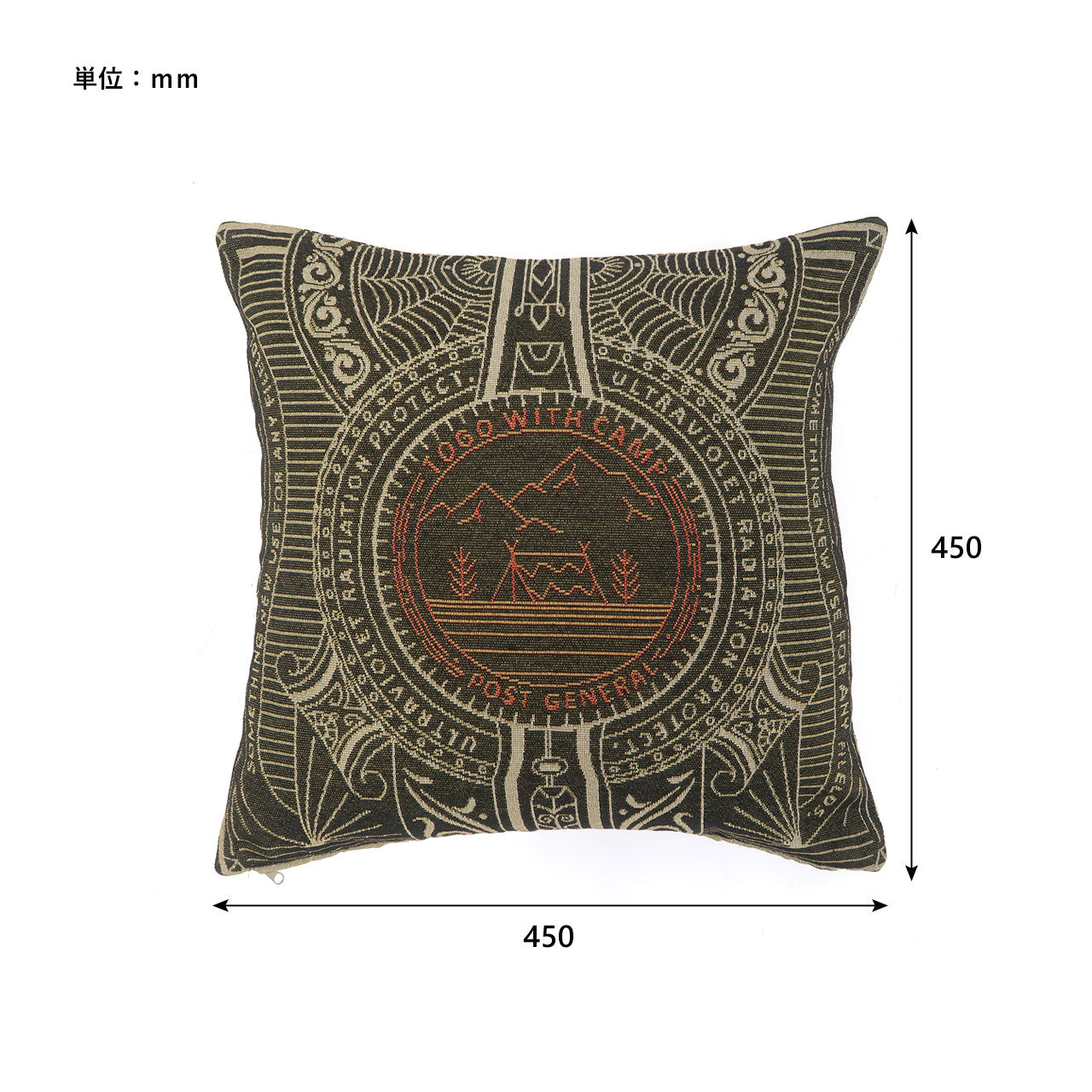 TO-GO CUSHION COVER / トゥーゴー クッションカバー