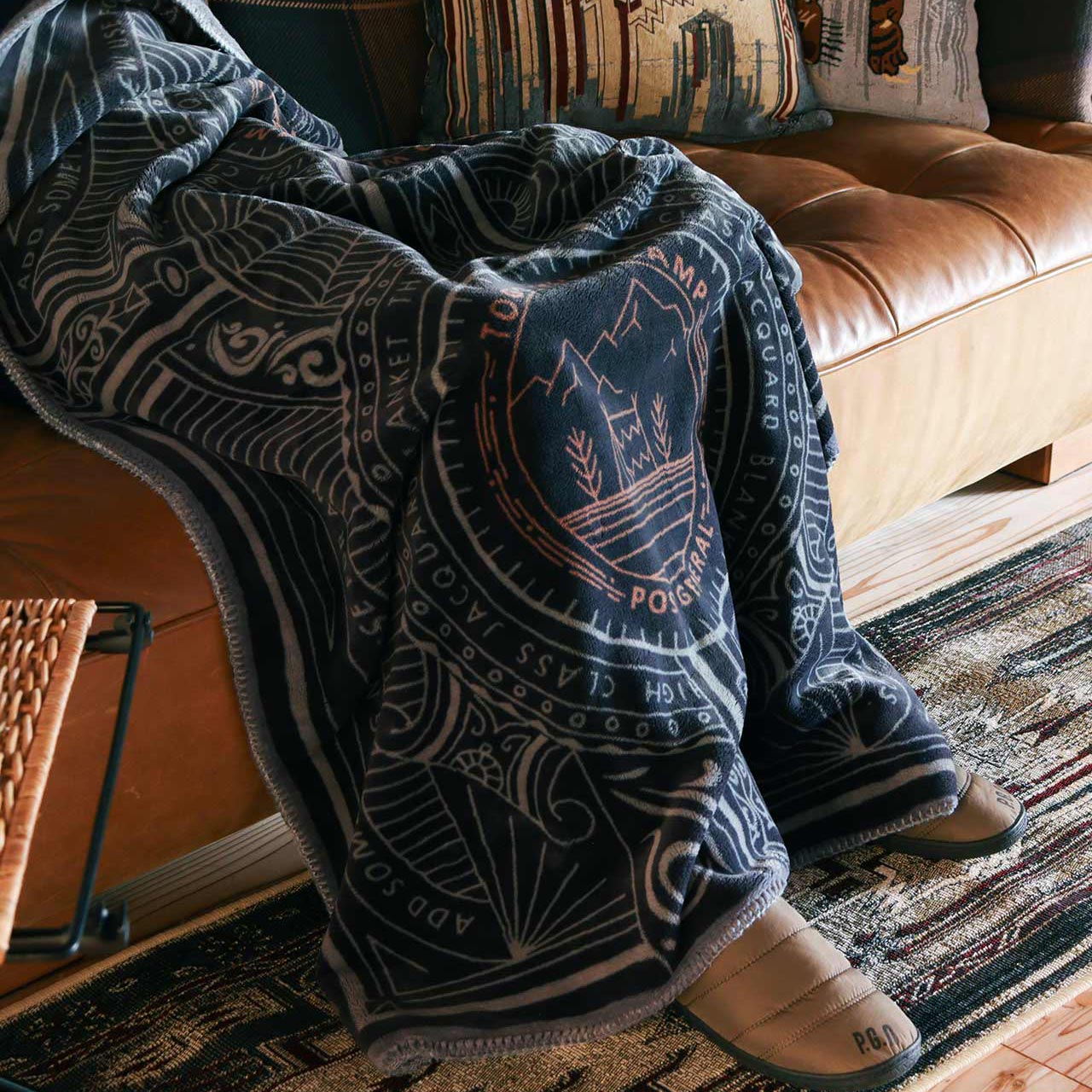 FLANNEL FLEECE BLANKET / フランネル フリースブランケット