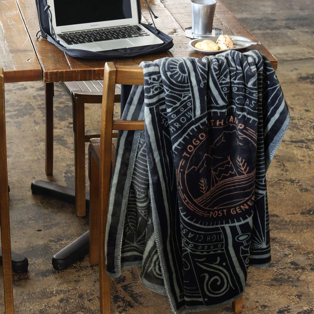 FLANNEL FLEECE BLANKET / フランネル フリースブランケット