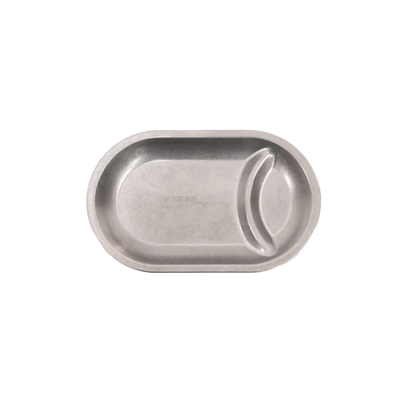 GRACE OVAL 2COMPART PLATE / グレイス オーバル2コンパートメントプレート