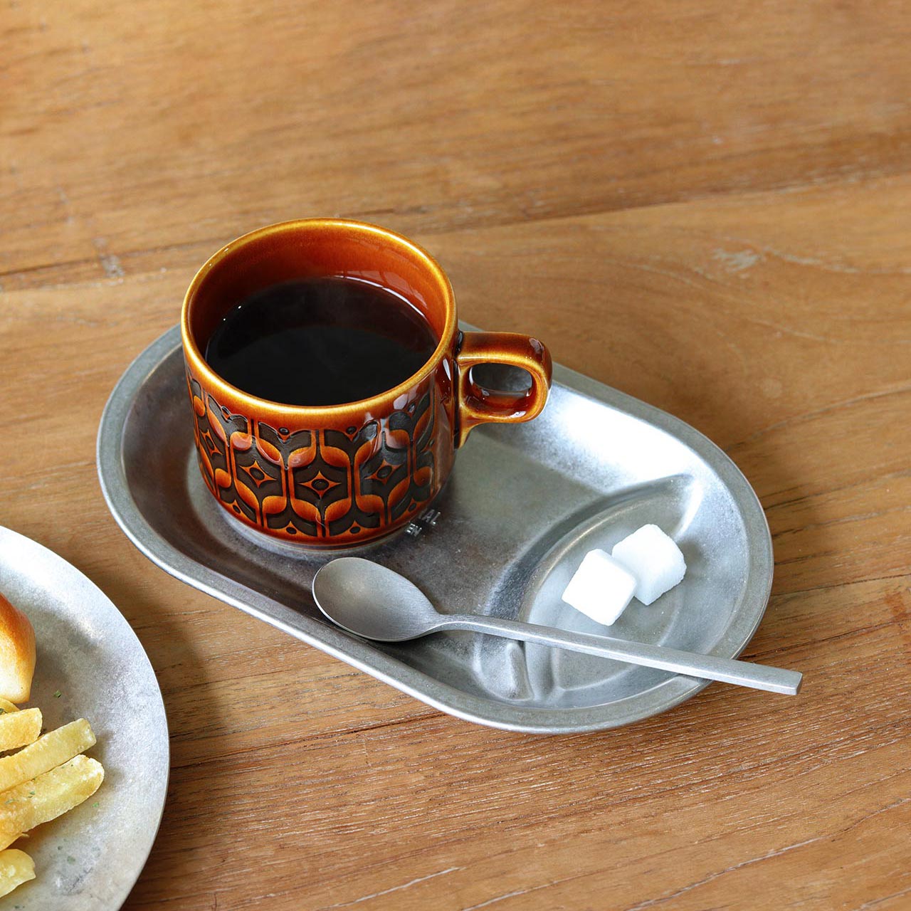 GRACE OVAL 2COMPART PLATE / グレイス オーバル2コンパートメントプレート