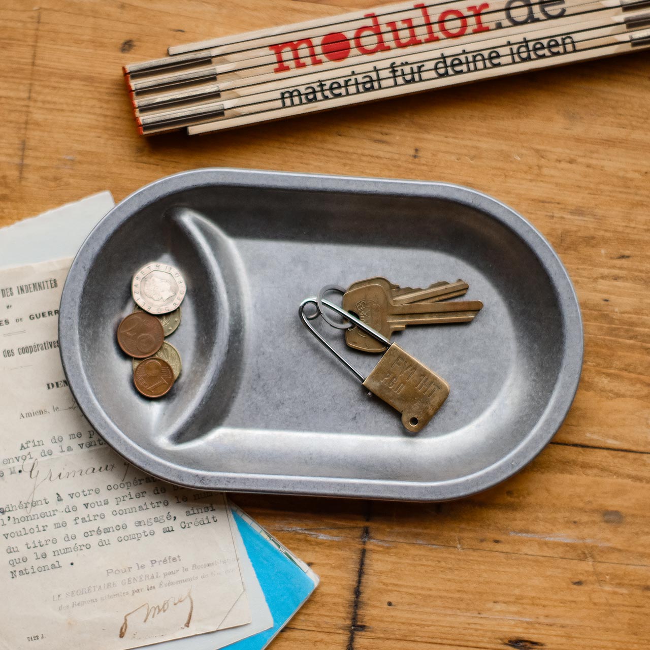 GRACE OVAL 2COMPART PLATE / グレイス オーバル2コンパートメントプレート