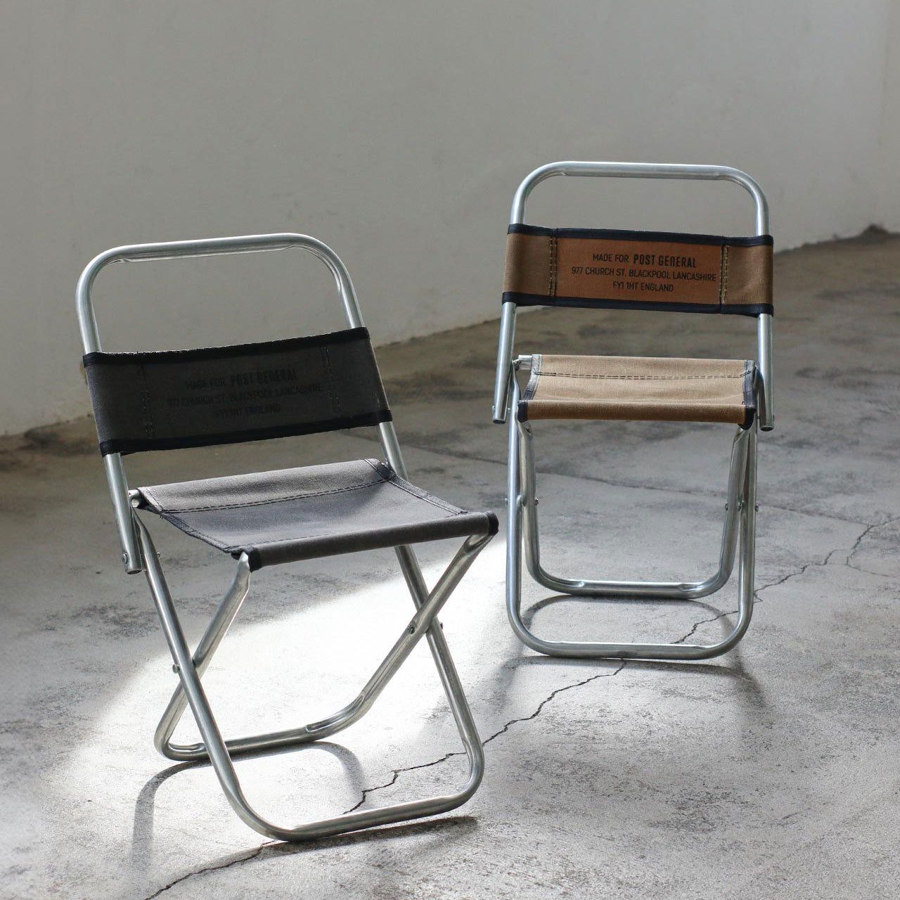 WAXED CANVAS FOLDING MINI STOOL / ワックスドキャンバス フォールディングミニスツール