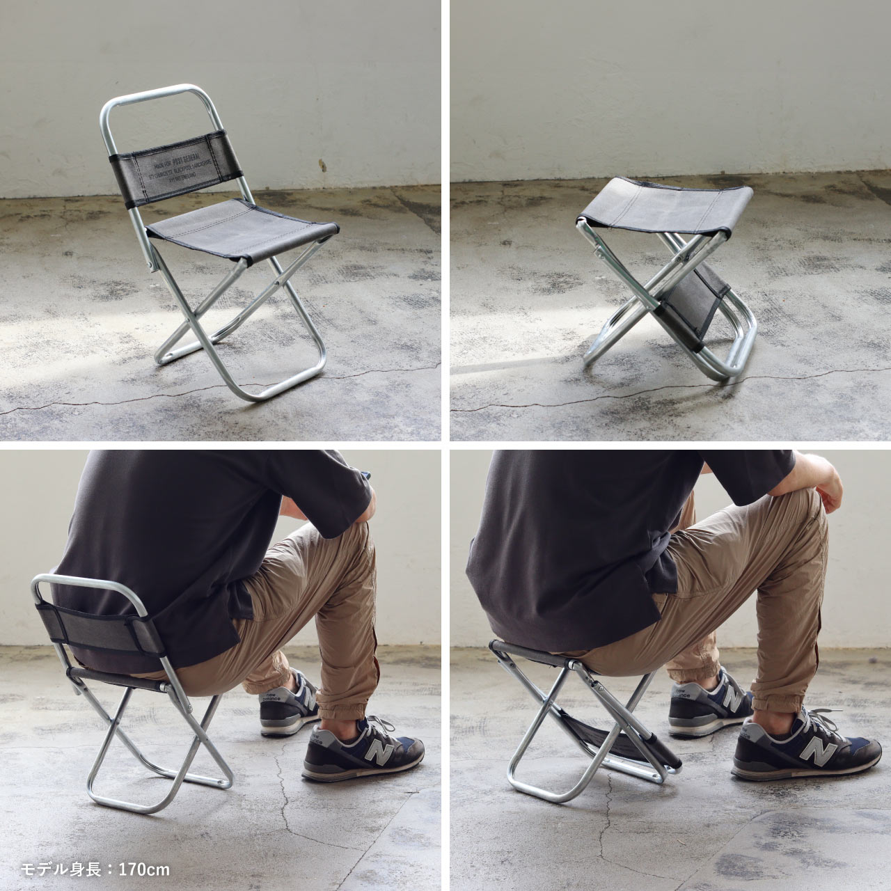 WAXED CANVAS FOLDING MINI STOOL / ワックスドキャンバス フォールディングミニスツール