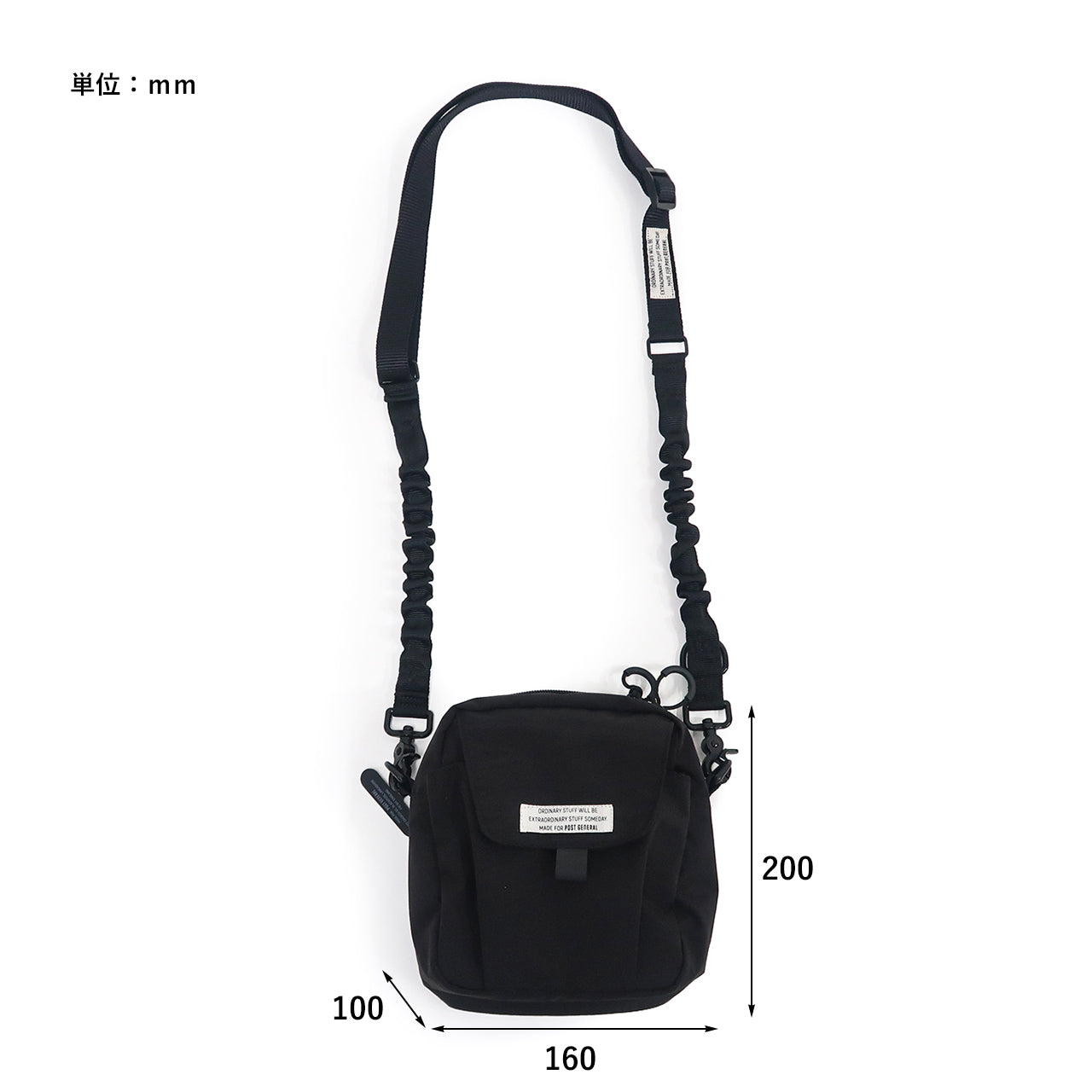SLING SHOULDER POUCH&STRAP / スリング ショルダーポーチ&ストラップ