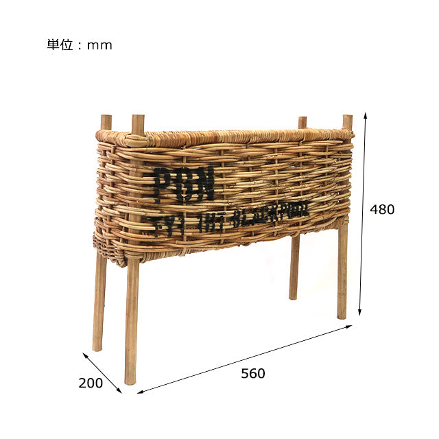 STAND BASKET -BY THE AROROG- / スタンドバスケット