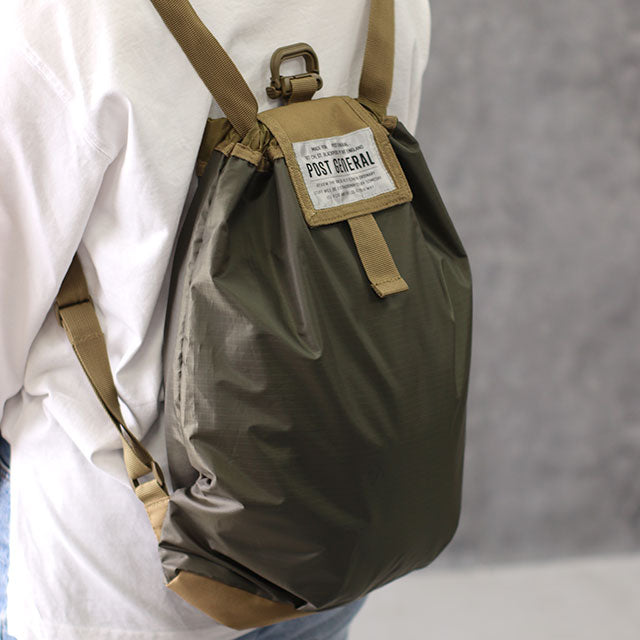 PACKABLE DRAWSTRING BAG / パッカブル ドローストリングバッグ