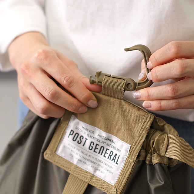 PACKABLE DRAWSTRING BAG / パッカブル ドローストリングバッグ