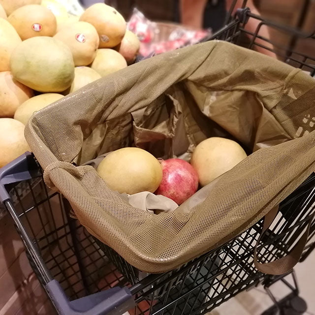 PACKABLE SHOPPING BASKET BAG / パッカブル ショッピングバスケットバッグ