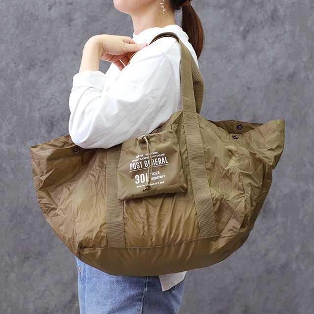 PACKABLE SHOPPING BASKET BAG / パッカブル ショッピングバスケットバッグ