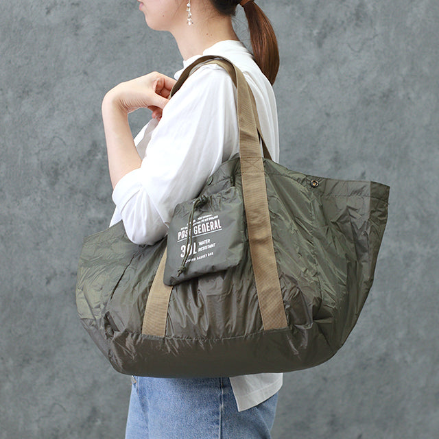PACKABLE SHOPPING BASKET BAG / パッカブル ショッピングバスケットバッグ