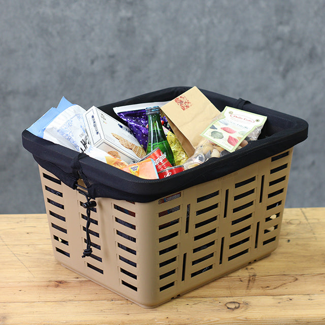 PACKABLE SHOPPING BASKET BAG / パッカブル ショッピングバスケットバッグ