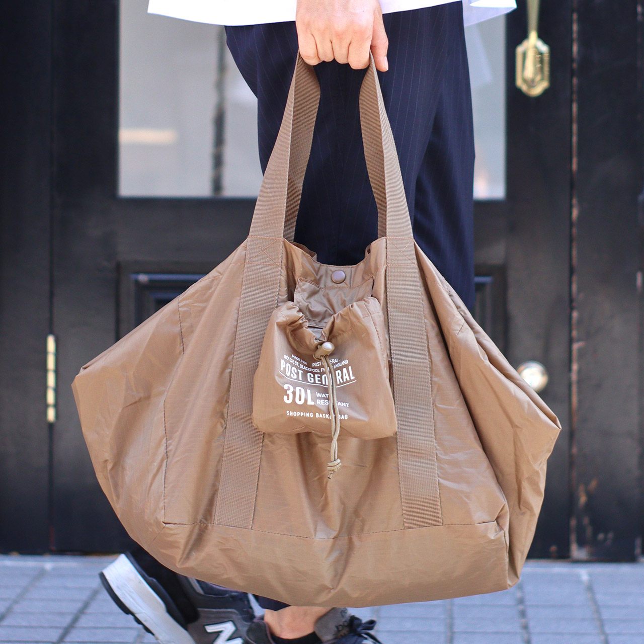 PACKABLE SHOPPING BASKET BAG / パッカブル ショッピングバスケットバッグ