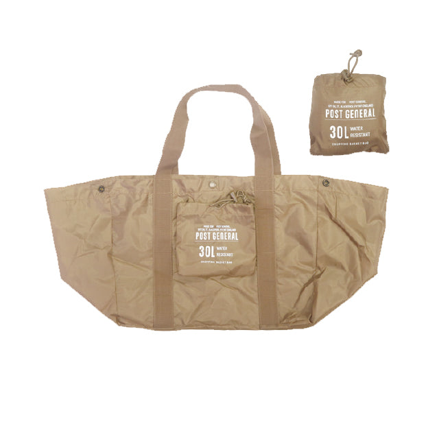 PACKABLE SHOPPING BASKET BAG / パッカブル ショッピングバスケットバッグ